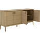 Etienne 71 X 19 inch Rustic Oak Sideboard